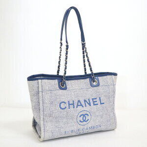 CHANEL Deauville Bag Sequin Logo